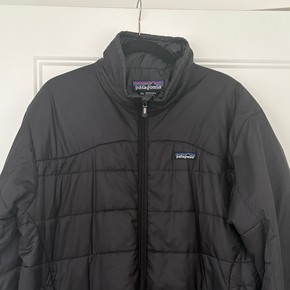 Patagonia Men’s Black Quilted Puff Jacket